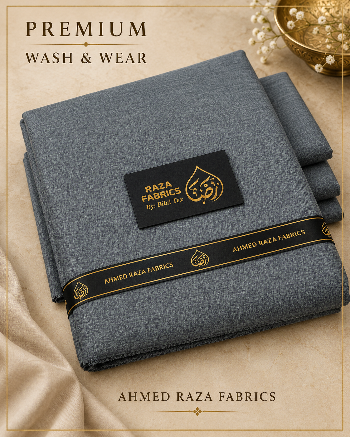 Zatoon Wash & Wear Winter Fabric – Premium Men’s Unstitched Suit