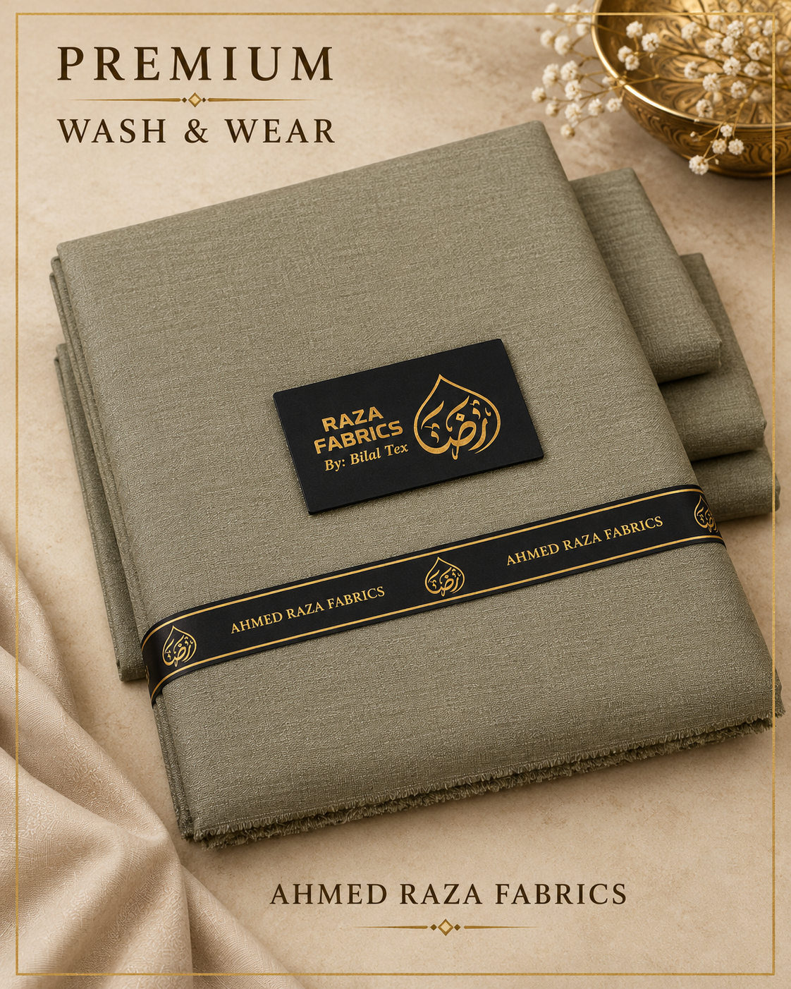 Zatoon Wash & Wear Winter Fabric – Premium Men’s Unstitched Suit