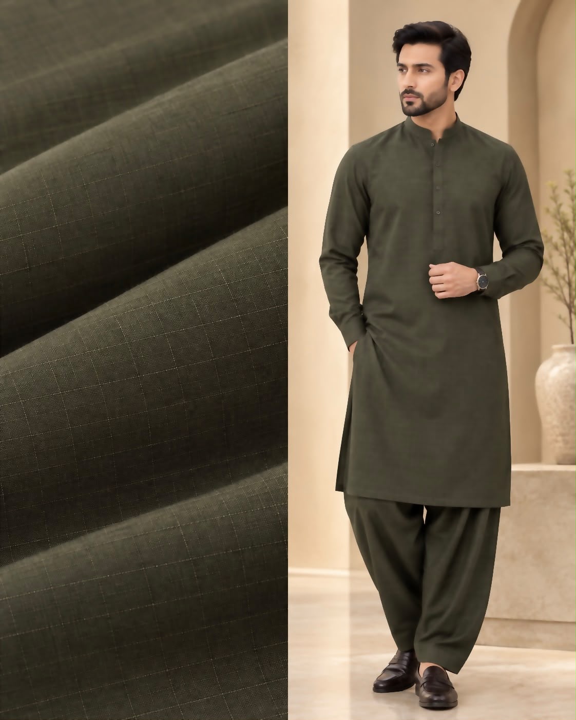 Sapphire – Premium Wash & Wear Unstitched Fabric
