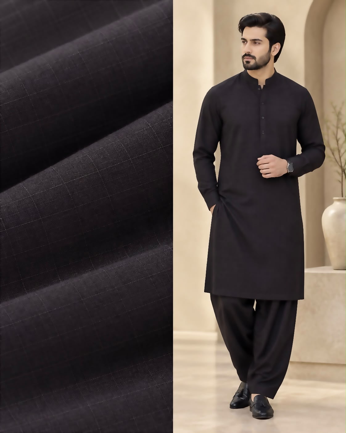 Sapphire – Premium Wash & Wear Unstitched Fabric