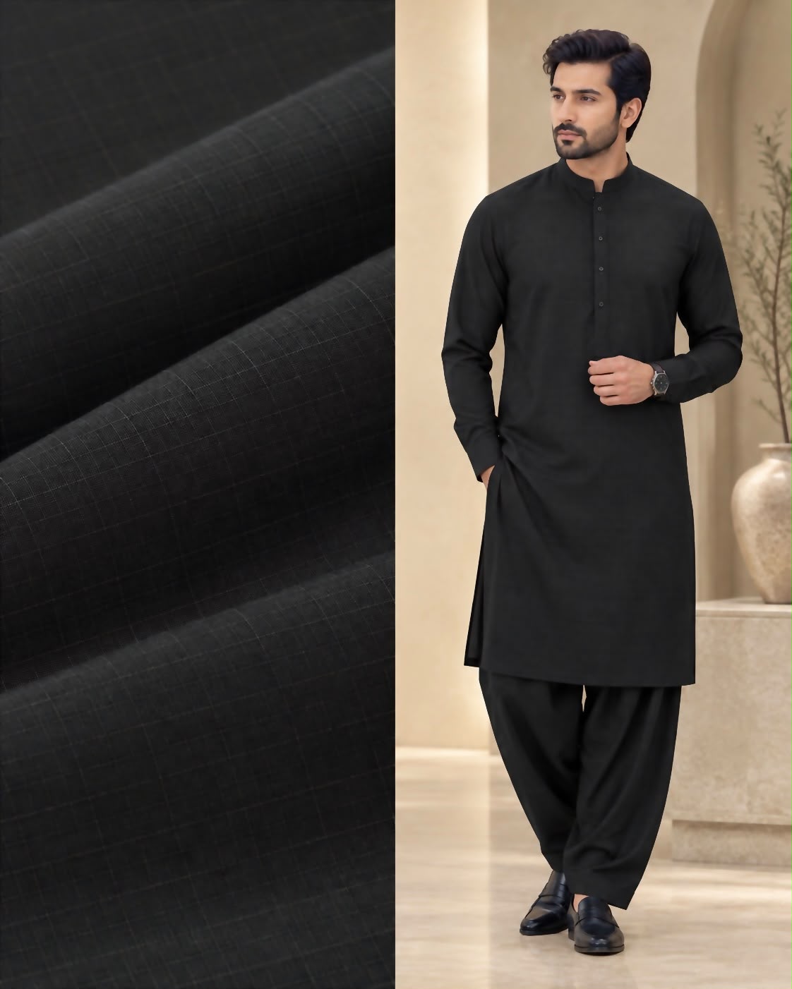 Sapphire – Premium Wash & Wear Unstitched Fabric