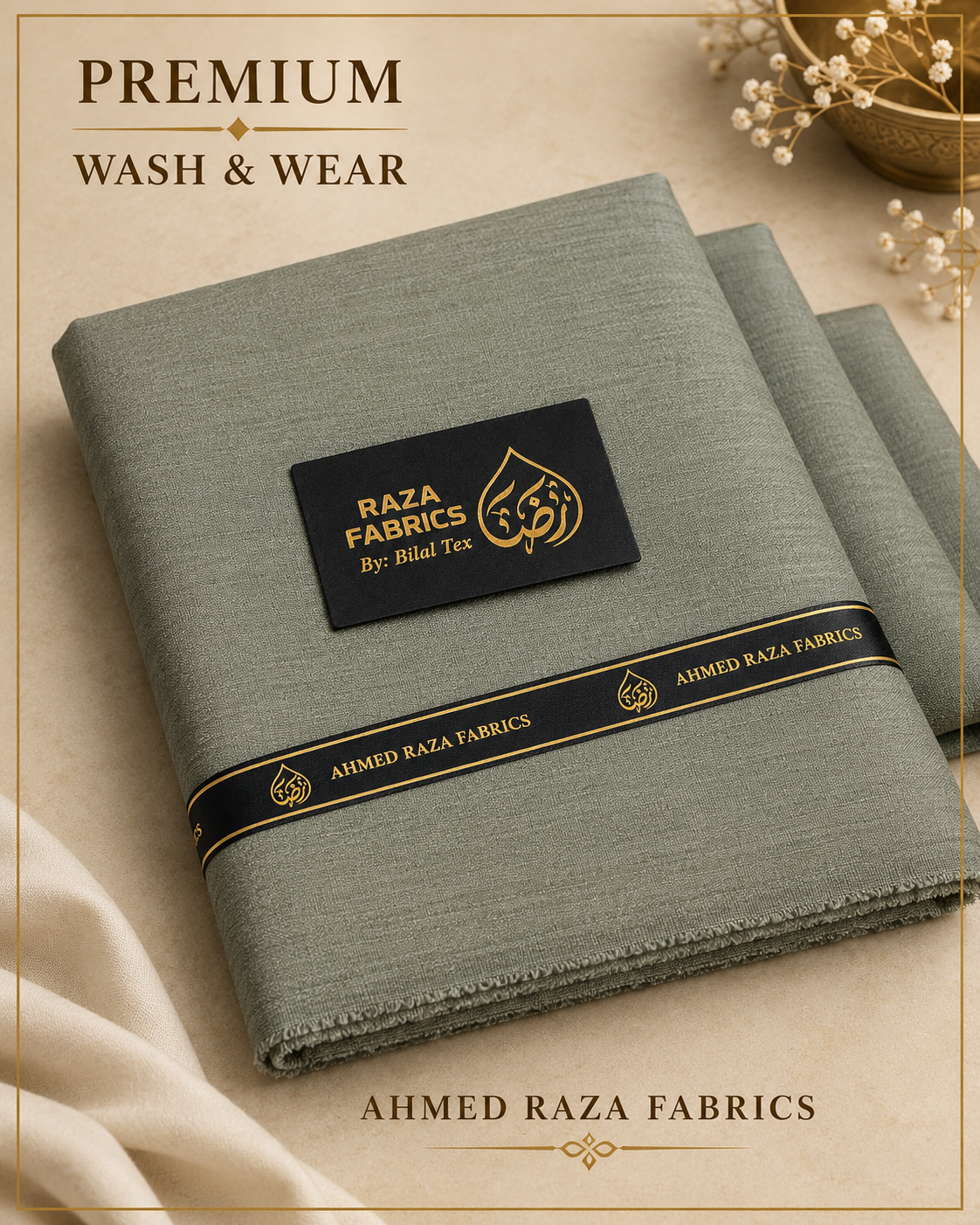 Zatoon Wash & Wear Winter Fabric – Premium Men’s Unstitched Suit