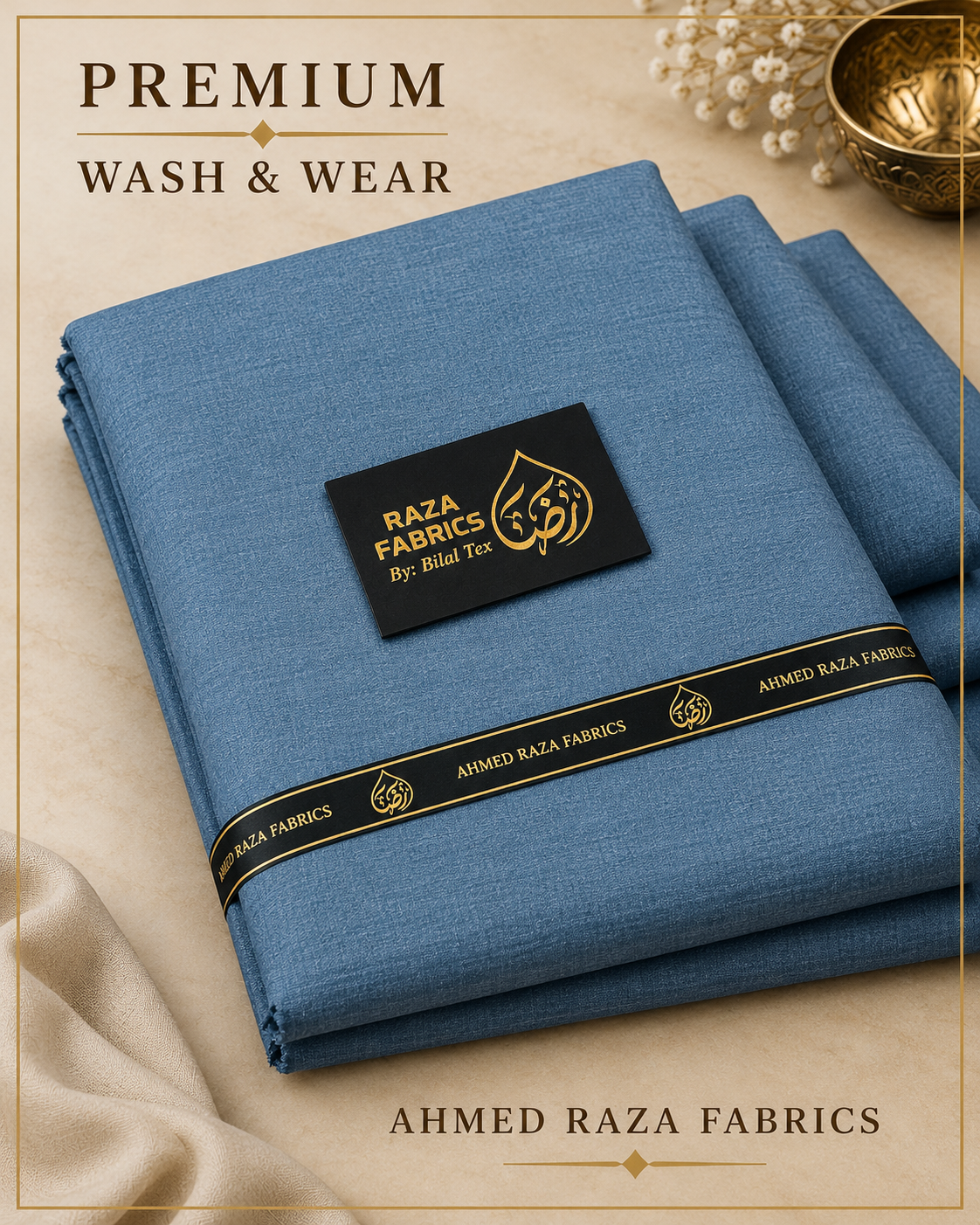 Zatoon Wash & Wear Winter Fabric – Premium Men’s Unstitched Suit
