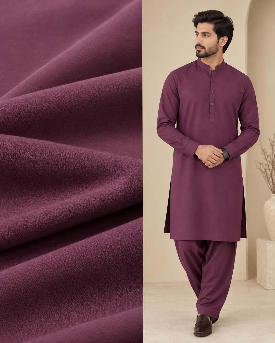 Butter Cake-Premium Wash&Wear Fabric