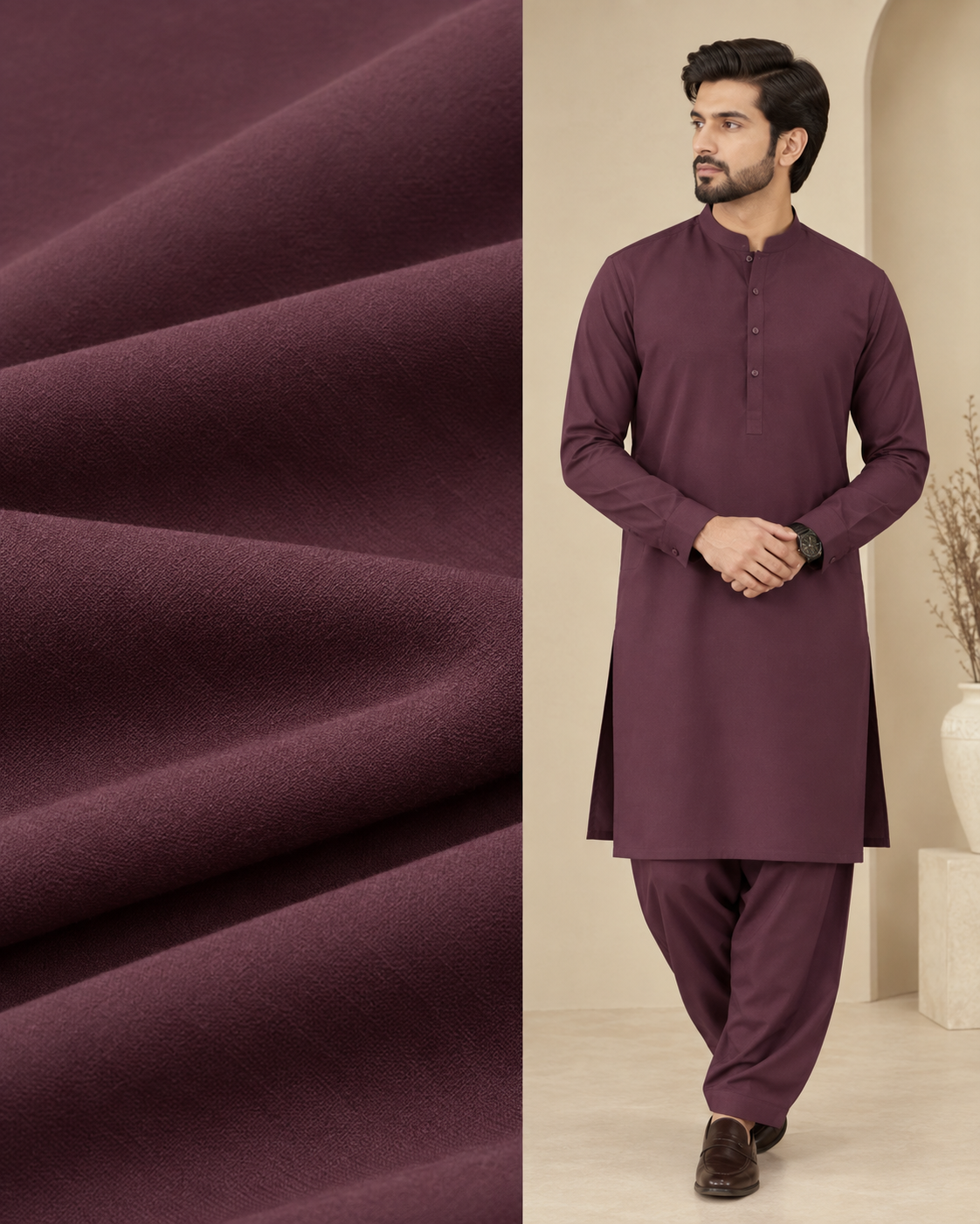 Butter Cake-Premium Wash&Wear Fabric
